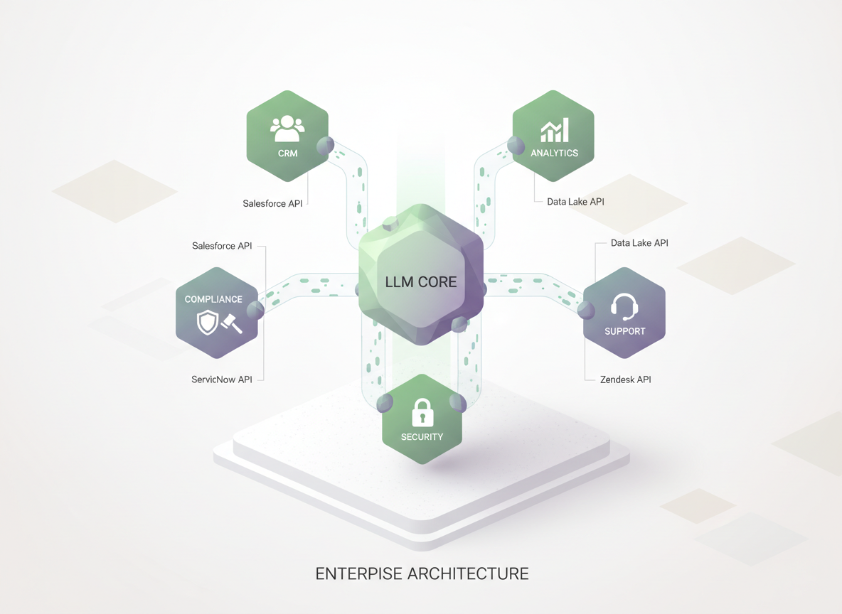 KI in Ihren bestehenden Tools — KI zu Ihrer vorhandenen Software hinzufügen. Intelligente Suche im CRM, KI-Auswe